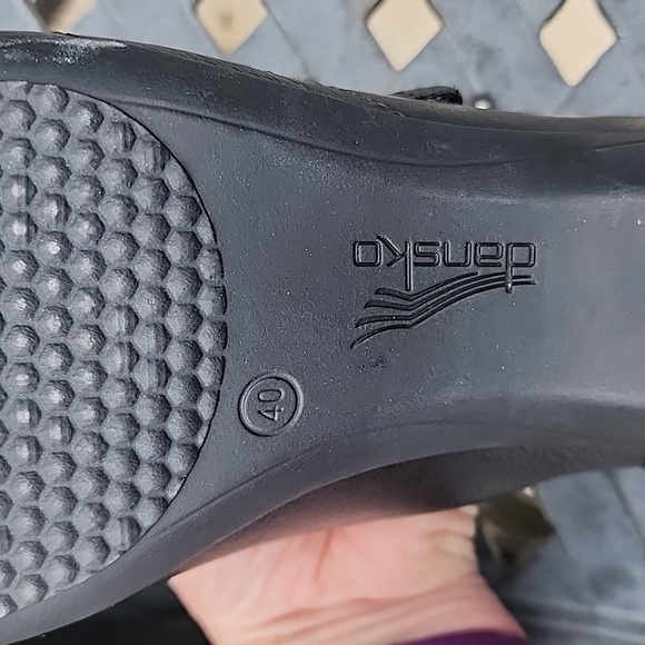 Dansko Franny black sz 40 (9.5-10) - Picture 5 of 9